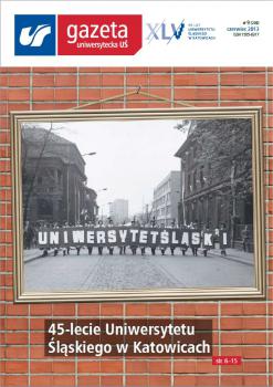 Okładka Gazety Uniwersyteckiej