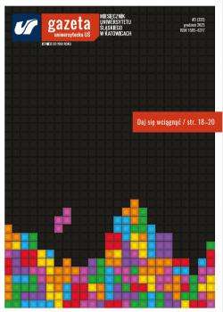 Okładka Gazety Uniwersyteckiej