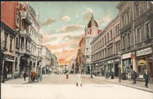 Grundmannstrasse (obecnie ul. 3 Maja), początek XX wieku