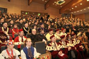 14 stycznia 2015 roku w auli Wydziału Teologicznego UŚ odbyła się uroczystość
nadania tytułu doctora honoris causa Uniwersytetu Śląskiego
JE Arcybiskupowi Szczepanowi Wesołemu