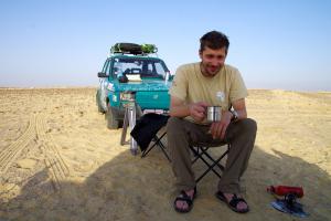 Egipska Pustynia Zachodnia (Egipt), projekt filmowo-podróżniczy
„PoDrodze”, Afryka 2014