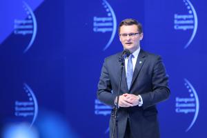 Prezydent Katowic dr Marcin Krupa, członek Rady Europejskiego Kongresu
Gospodarczego 2015
