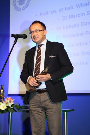Tytuł Przyjaciela Studenta przyznano dr. Mirosławowi Pawełczykowi
z Wydziału Prawa i Administracji UŚ
