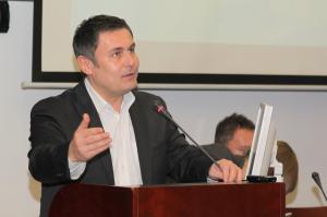 Moderatorem spotkania był Marek Czyż, dziennikarz TVP Info
