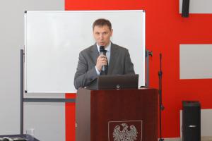 Organizator konferencji dr hab. Michał Baczyński, zastępca dyrektora
Instytutu Matematyki