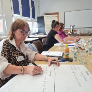 Warsztaty „Budowanie modeli i strategii współpracy”
w ramach projektu „jUŚt transition”