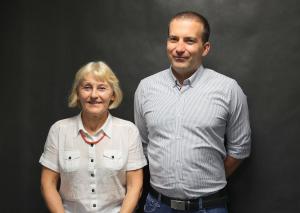 Prof. dr hab. Aleksandra Gawęda i dr inż. Krzysztof Kupczak
