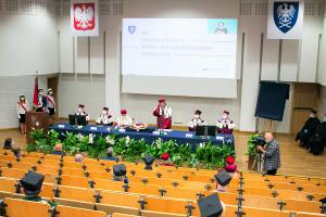 Inauguracja nowego roku akademickiego odbyła się w Międzywydziałowej Auli
na Wydziale Nauk Przyrodniczych w Sosnowcu
