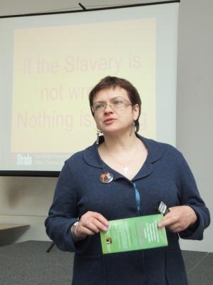Joanna Garnier, przedstawicielka Fundacji Przeciwko Handlowi Ludźmi i Niewolnictwu
„La Strada”