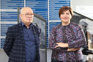 Prof. dr hab. Antoni Kocot oraz dr Katarzyna Merkel z Wydziału Nauk Ścisłych i Technicznych
Uniwersytetu Śląskiego