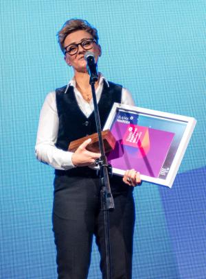 Dr hab. Agata Daszkowska-Golec, prof. UŚ – laureatka Śląskiej Nagrody
Naukowej 2025 w kategorii pracownicy UŚ Dr hab. Agata Daszkowska-Golec, prof. UŚ – laureatka Śląskiej Nagrody
Naukowej 2025 w kategorii pracownicy UŚ