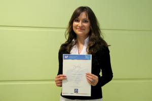 Natalia Łabuz, laureatka drugiego miejsca w kategorii „student”