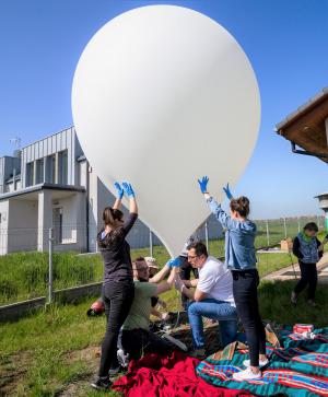 Balon stratosferyczny wykorzystany w ramach projektu „Pamela
Mission”