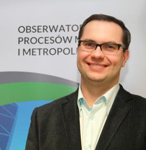Dr hab. Robert Pyka, założyciel Obserwatorium Procesów Miejskich i Metropolitalnych
