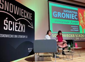 Katarzyna Groniec i Anna Cieplak