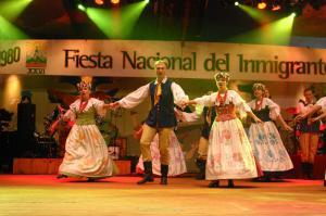 Pierwszy koncert zespołu w Argentynie podczas podczas
Fiesta Nacional del Inmigrante w Oberá