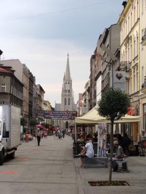Odnowiony deptak – ul. Mariacka w Katowicach