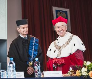 Prof. zw. dr hab. Tadeusz Lewowicki został 58. doktorem honoris causa Uniwersytetu Śląskiego