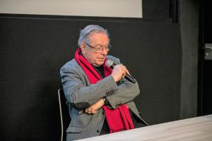 Prof. Krzysztof Zanussi, jeden z członków jury XVI Węgiel Film
Festival