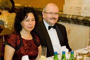 Prezydent Katowic Piotr Uszok z żoną